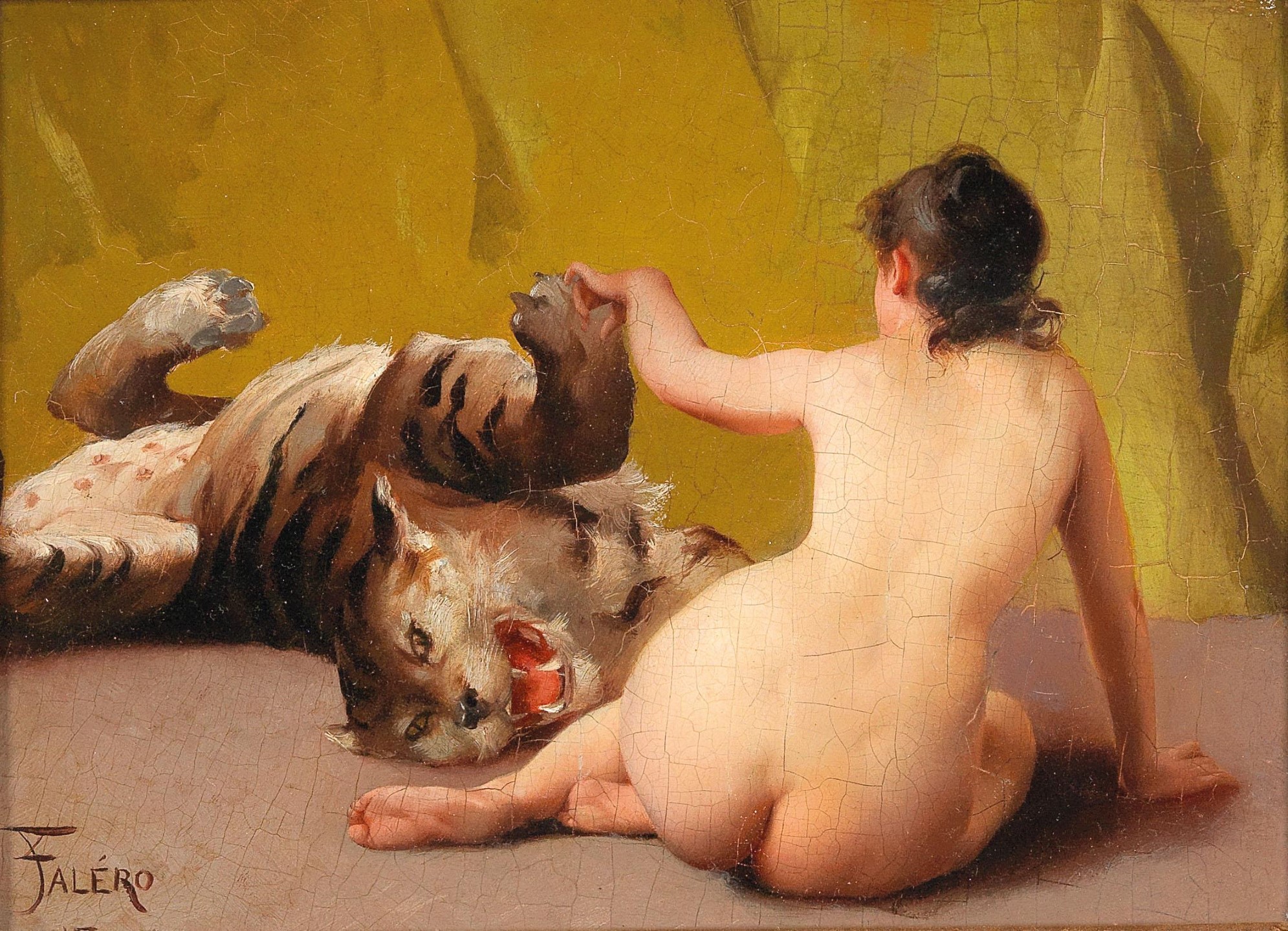 Luis Ricardo Falero_1877_Jugando con el tigre.jpg